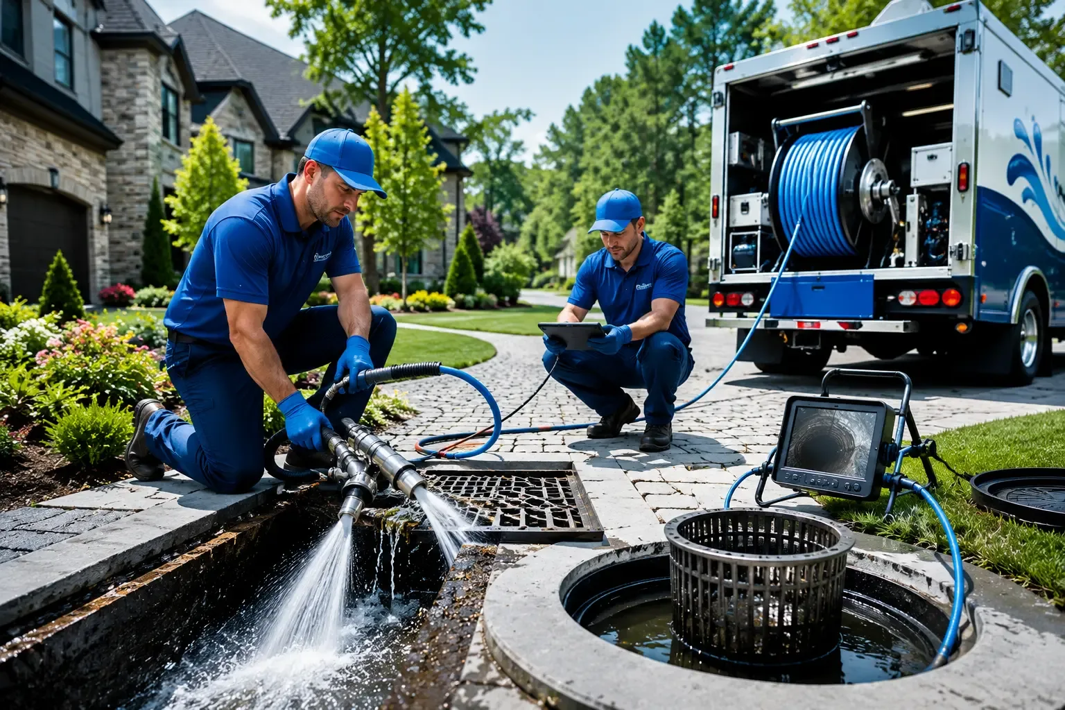 Local outdoor drain cleaning professionals in Alkol, WV